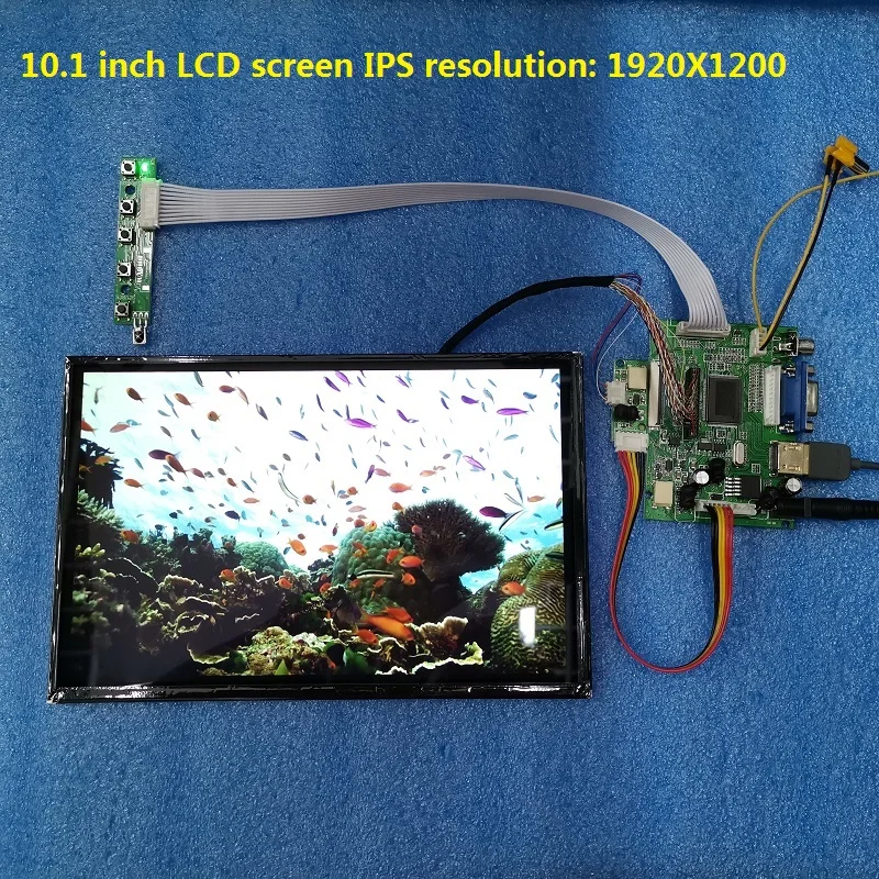 10- IPS  HD, -   1920X1200, HDMI + VGA + AV,   