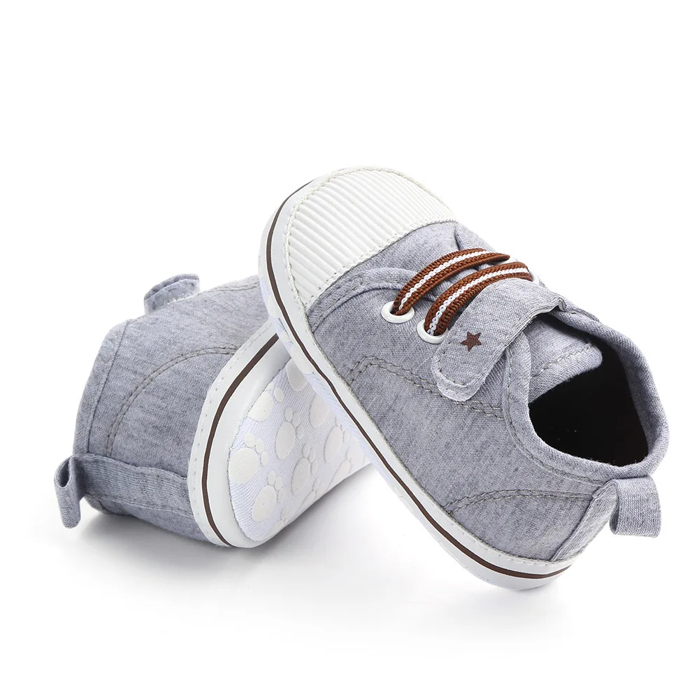 Обувь для первых шагов DOGEEK детская модная мягкая полосатая обувь мальчиков