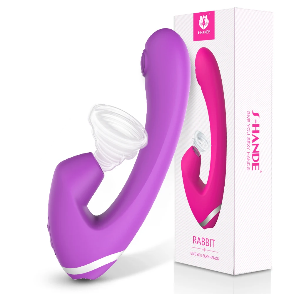 Влагалище сосание Вибратор большой фаллоимитатор Вибрационный присоска