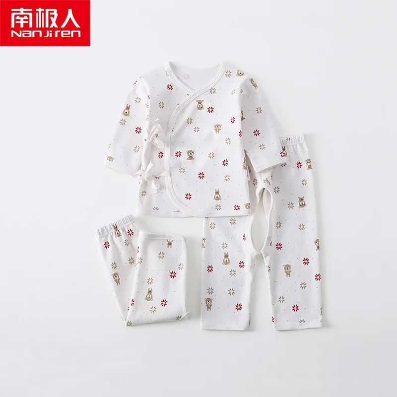 Nanjiren Monk/Одежда для новорожденных Пижамный костюм малышей Теплая и безопасная