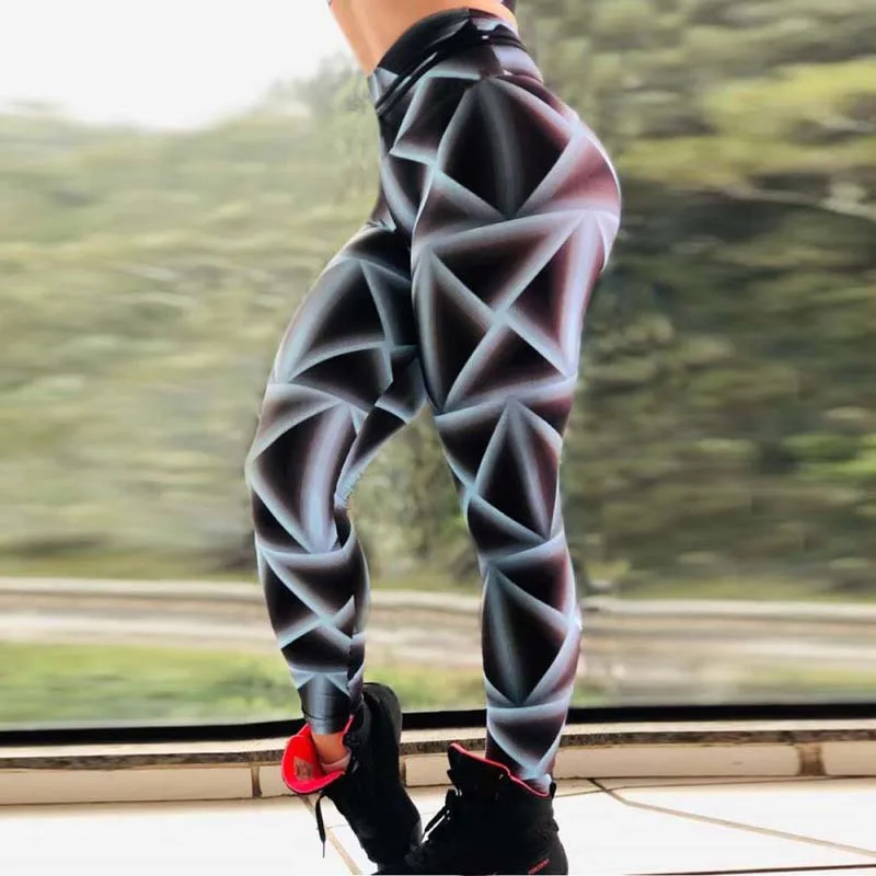 3D Цветочные красные желтые обтягивающие женские леггинсы для фитнеса сексуальные леггинсы modis Легинсы размер плюс леггинсы с высокой талией gymshark пуш-ап спортивные штаны