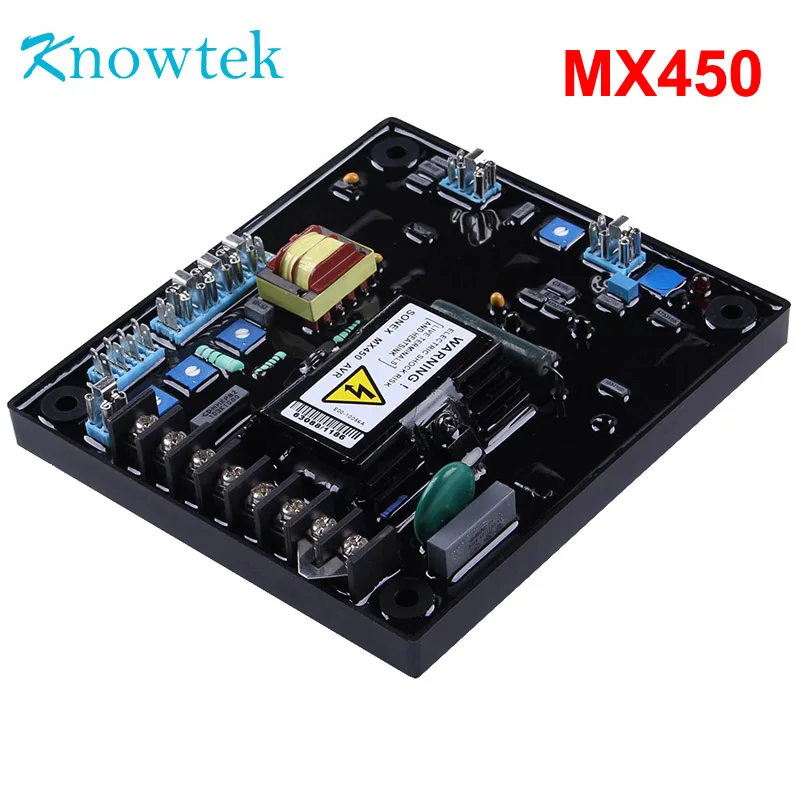 Автоматический регулятор напряжения AVR MX450 для бесщеточного генератора |