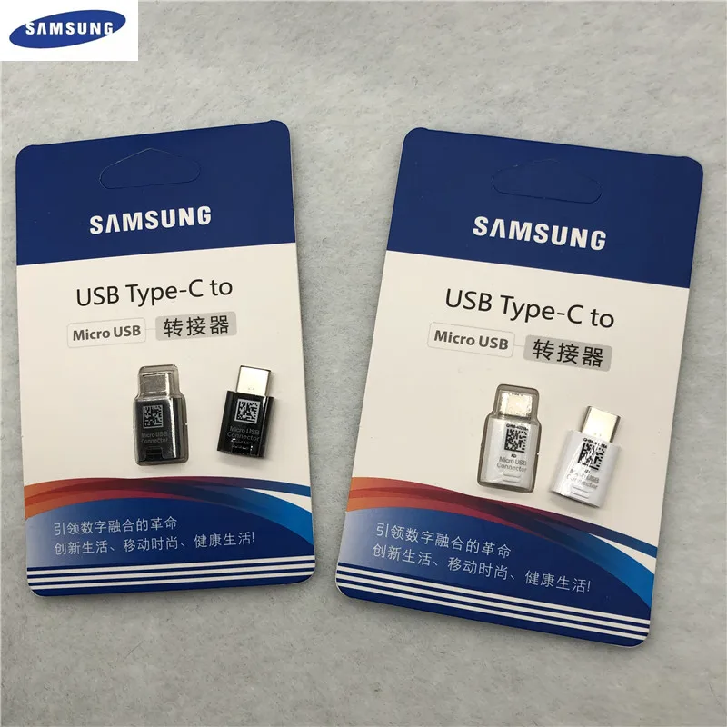 Переходник с Micro USB на Type C для Samsung Galaxy S8 Plus S9 S9plus S10 S10PLUS S10E Note 7 8 9|Кабели мобильных