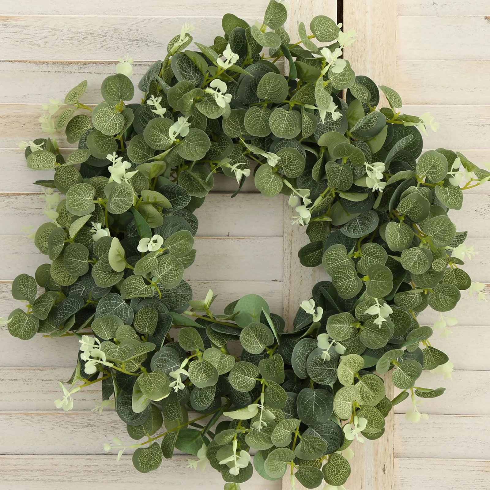 

Flower Wreath Artificial Rose Wreath Door Wreath Realistic Spring Wreath For Front Door Wedding Window Wall Home Decor