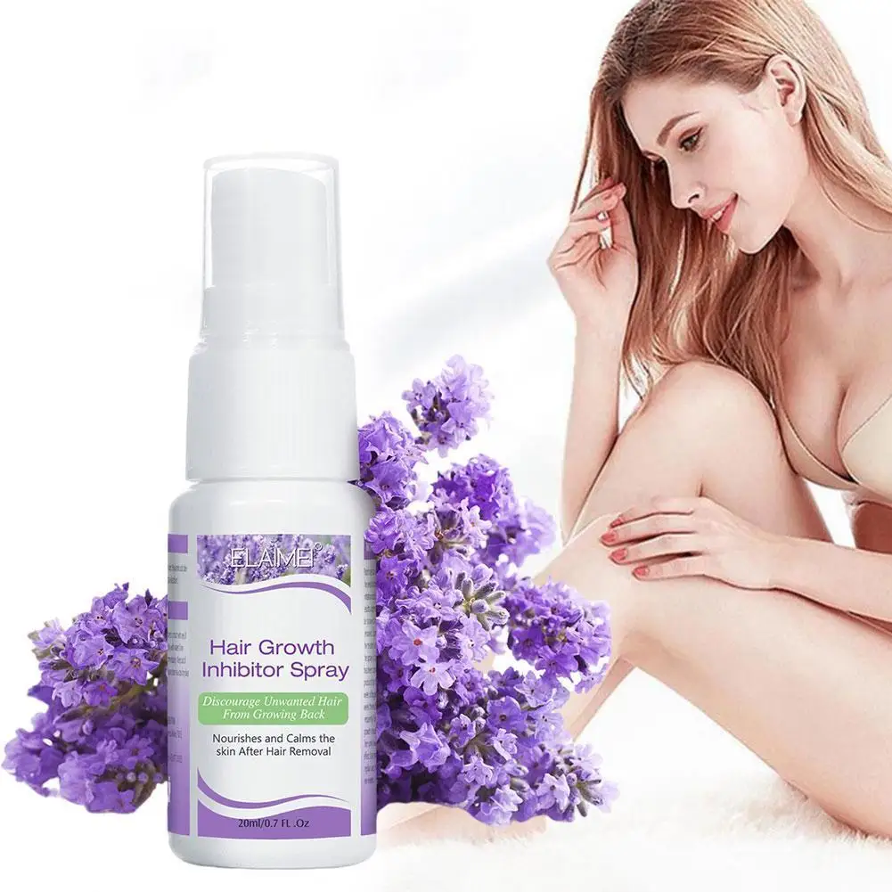 

Спрей эффективный для удаления волос, нежный питательный воск для сужения пор, ингибитор волос для депиляции, 20 мл