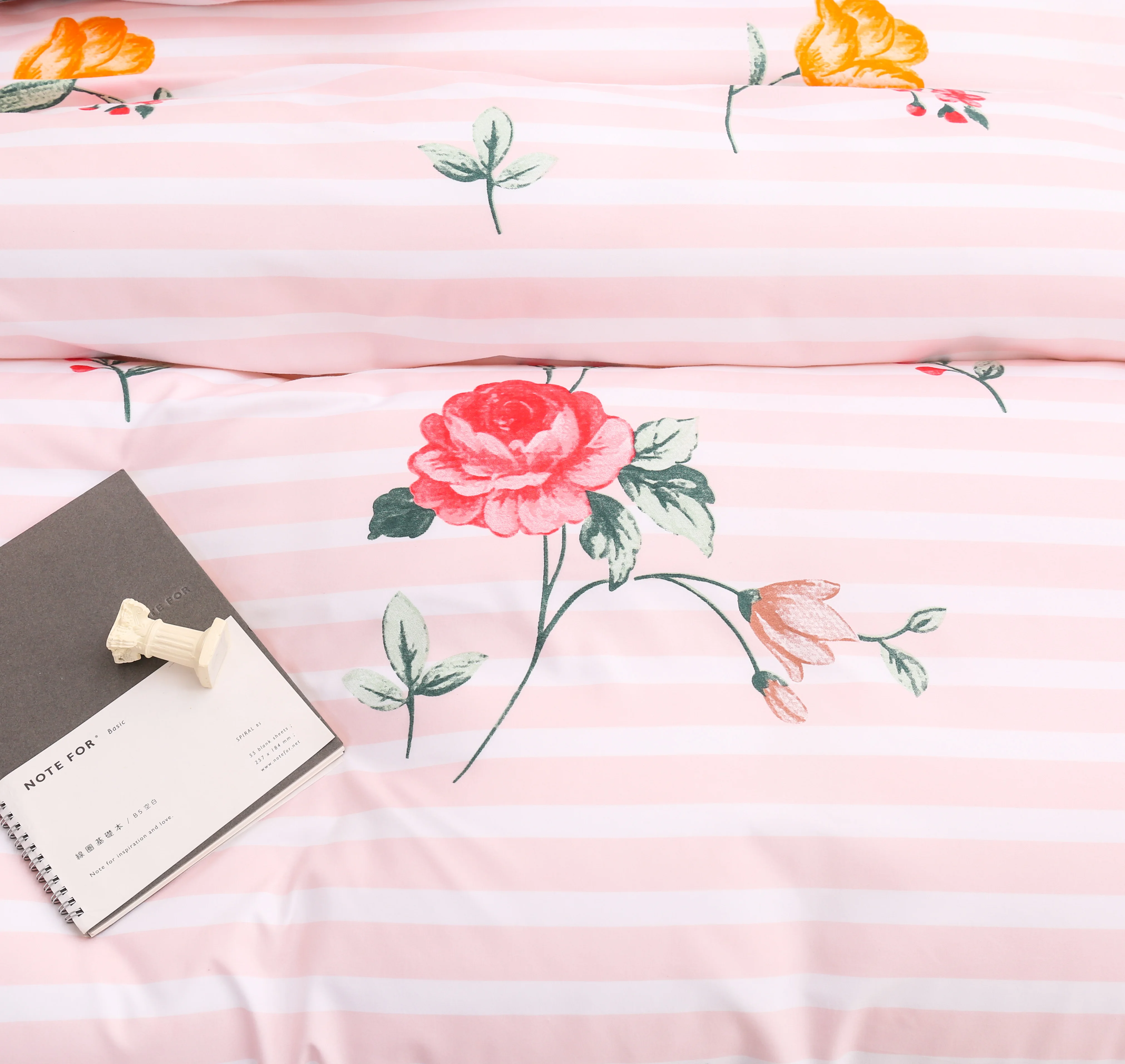 Цветочный Комплект постельного белья наволочка пододеяльник постельное белье