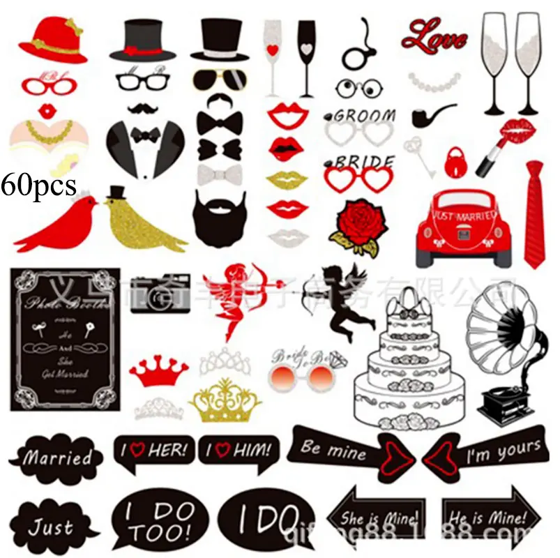 Вечерние инструменты для фотосъемки на день рождения различные очки с героями