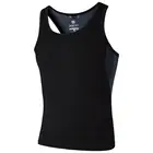 Спортивные майки jeansian LSL203 Black2, топы без рукавов для бега и фитнеса, облегающие, компрессионные