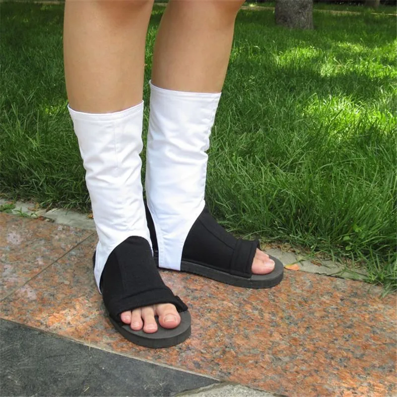 Anime Uchiha Itachi Cosplay Shoes Akatsuki Cos Costume Christmas Halloween Party Sandals Boots for Women men kids | Тематическая
