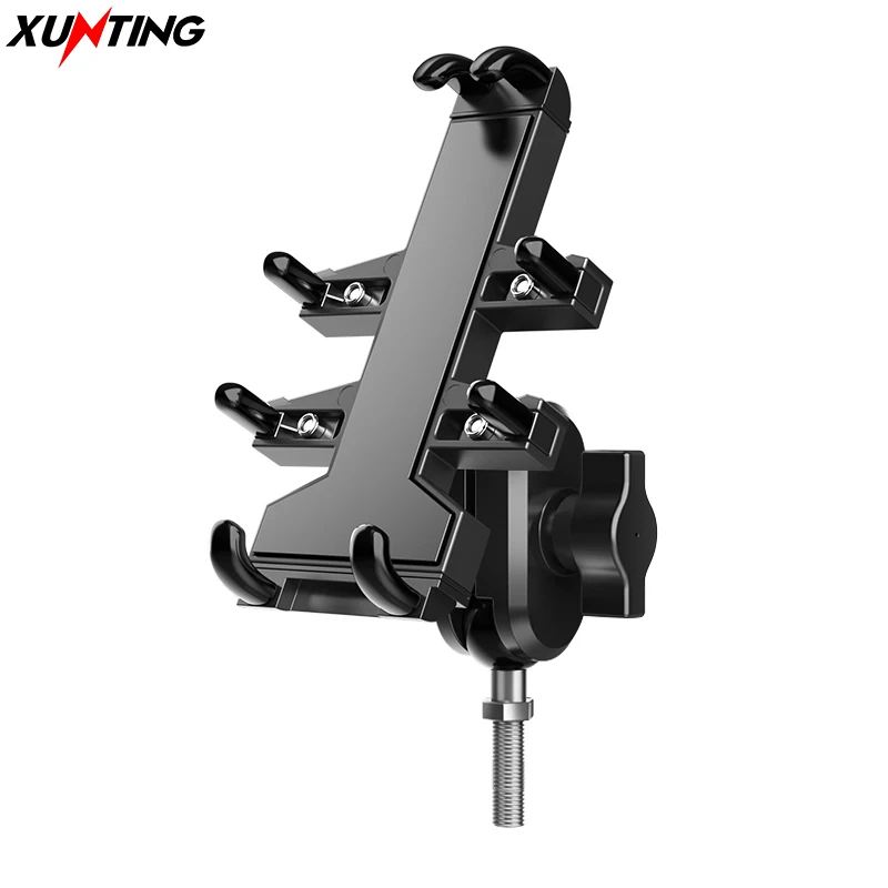 

Xunting Bicycle Phone Holder Motorcycle Phone Holder Waterproof Shockproof Bicycle Non-slip MTB Phone Stand Cycling Bracket