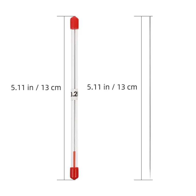 Игольчатый колпачок и насадка для аэрографа 1 комплект/10