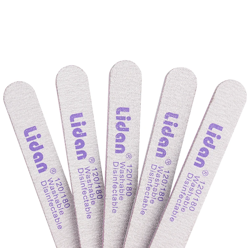 

2Pcs/Lot white Nail Files Sponge Diamond Nail Buffer File Washable Lime Unghie 100/180 Nail Polisher Block Manicure Suppliers