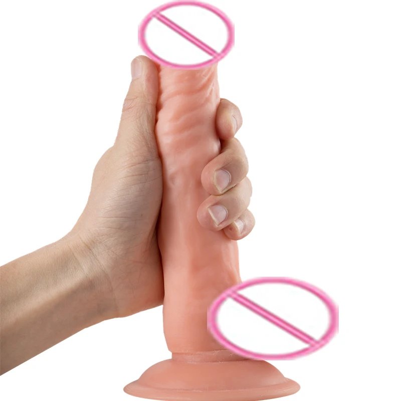 Audlt Products Lifelike Skin Flesh Black Brown Color Huge Penis Masturbate Women Sex Toy Dick | Dildos