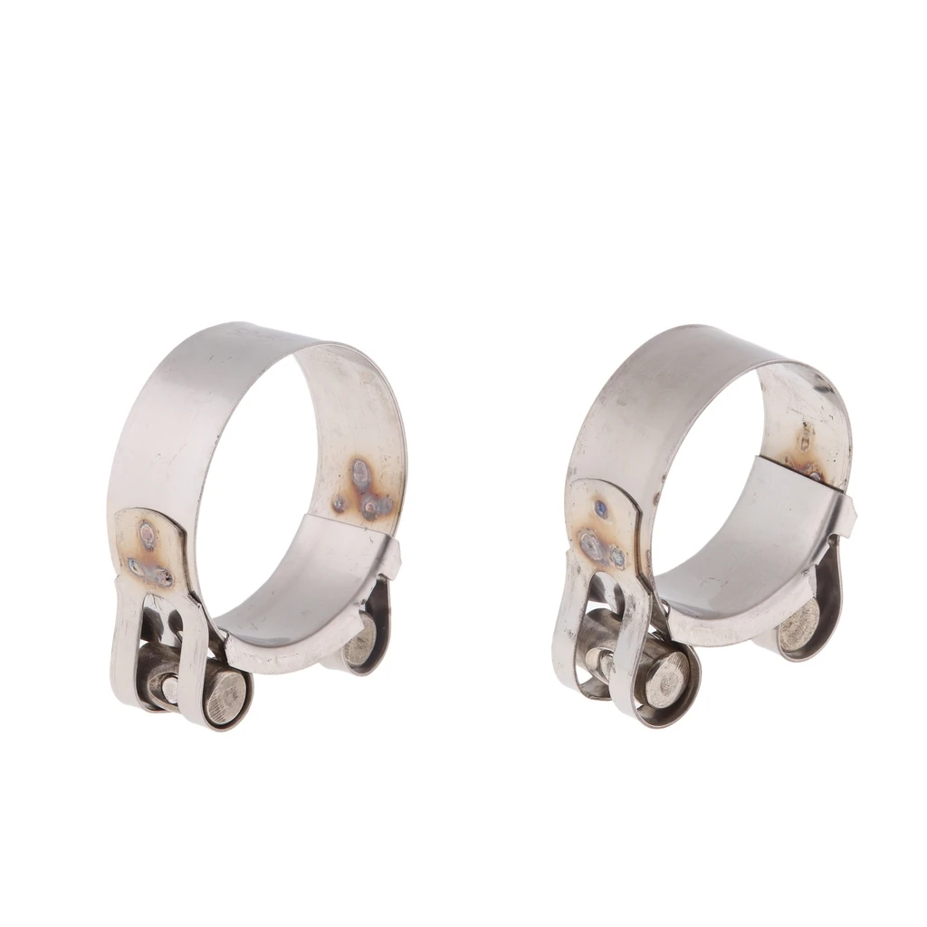 2 шт. зажимы для глушителя мотоцикла | Автомобили и мотоциклы