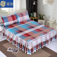 1pcs bed skirt without pillowcase cotton thin section bed sheets bedding bedspreads pillowcases bed sheet size sheets f0032