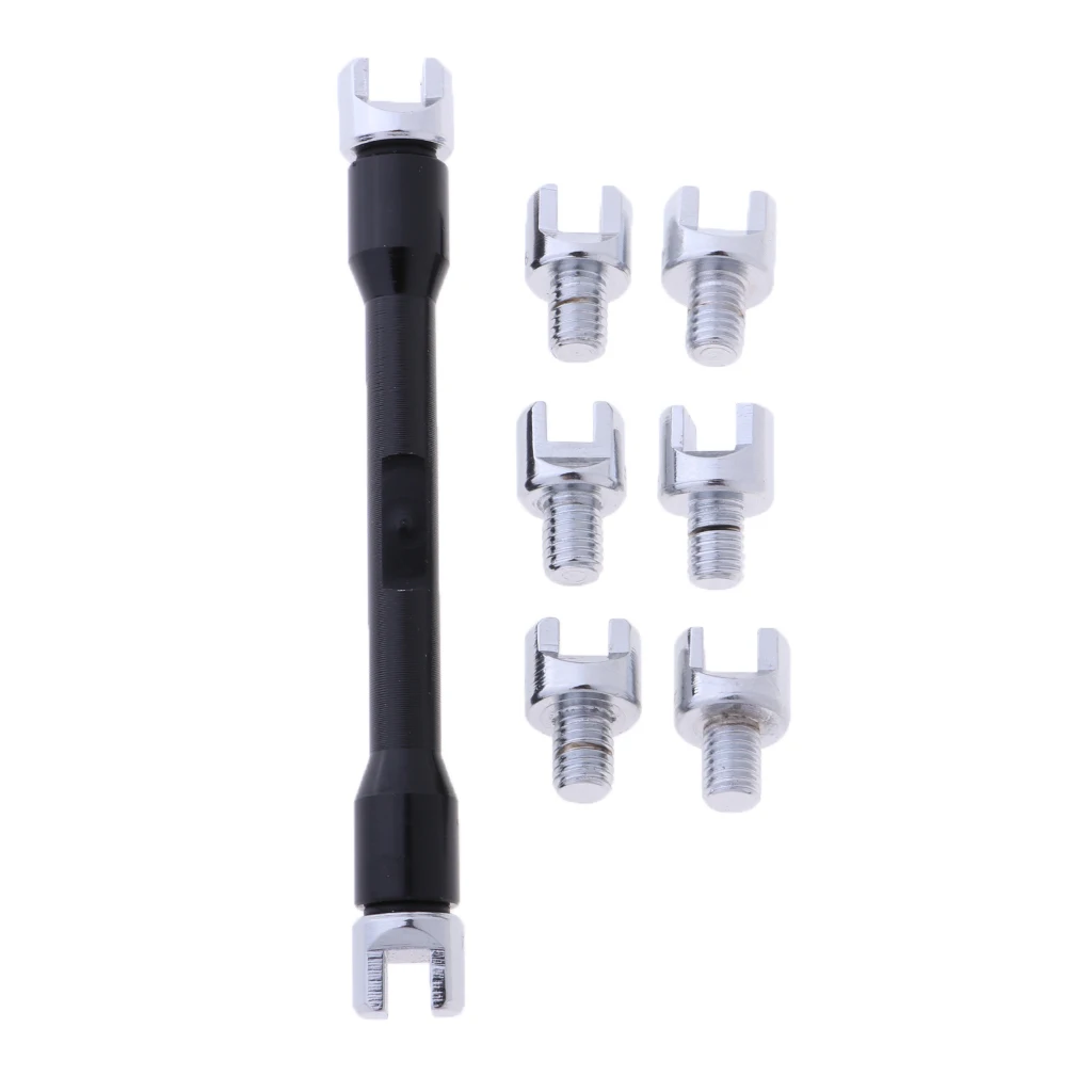 

Комплект гаечных ключей для спицевых колес, 8 размеров (5,4-6,8 мм), подходит для мотоцикла