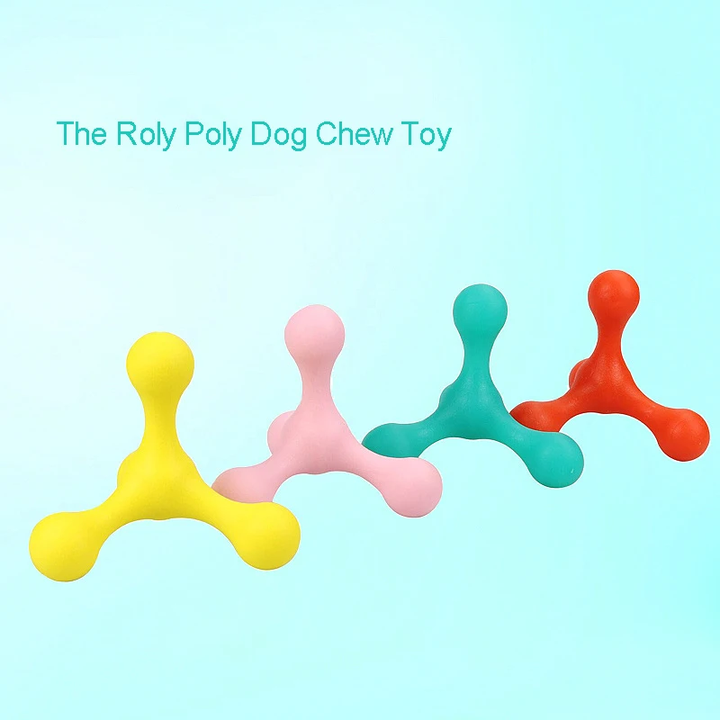 

Roly-Poly Chew Toys Dog Pet Durable Natural Rubber Dog Interactive Toy Small Medium Large Dog Improve Teeth Pet Supplies Product