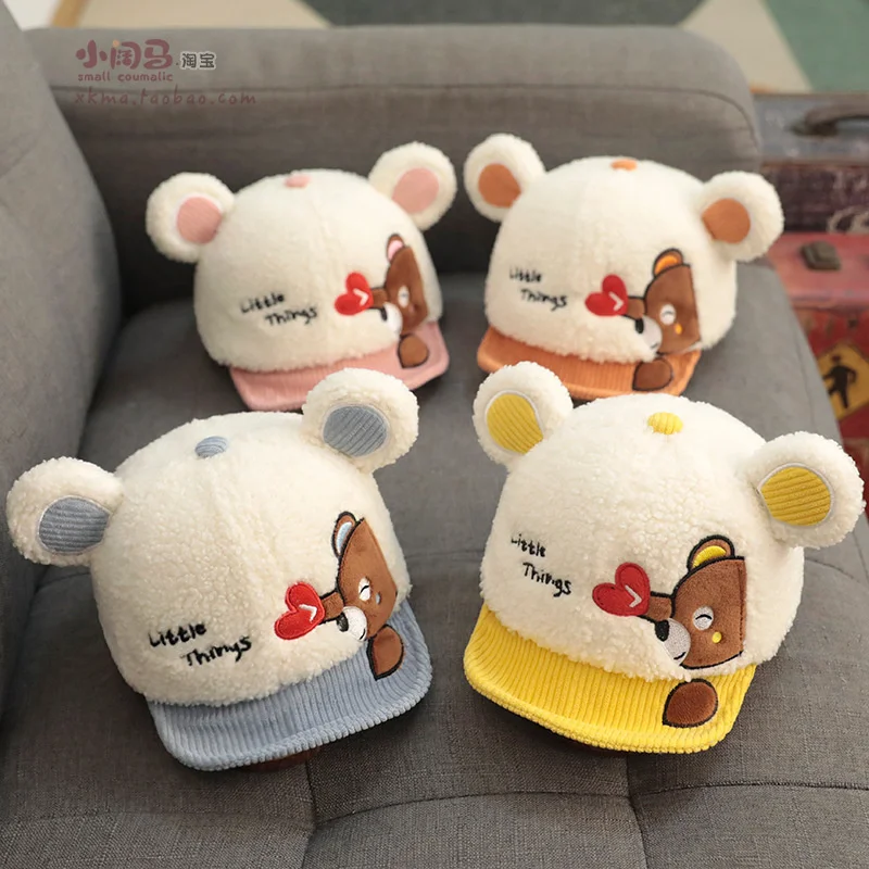 

Детская шапка детская осенне-зимняя шапка с утиным языком Милая очень милая зимняя шапка для детей 6 месяцев для детей Мужская зимняя детска...