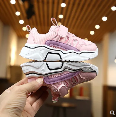 

Sport Child Shoes Kids Boys Girls Sneakers Luminous Net Mesh Breathable With Light Casual Running Shoes For Kids Canvas Shoes