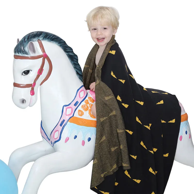 

Fashion Leisure Blankets, Home Knitted Blankets Cotton Stroller BlanketsBaby Blanket Arent-child Blankets