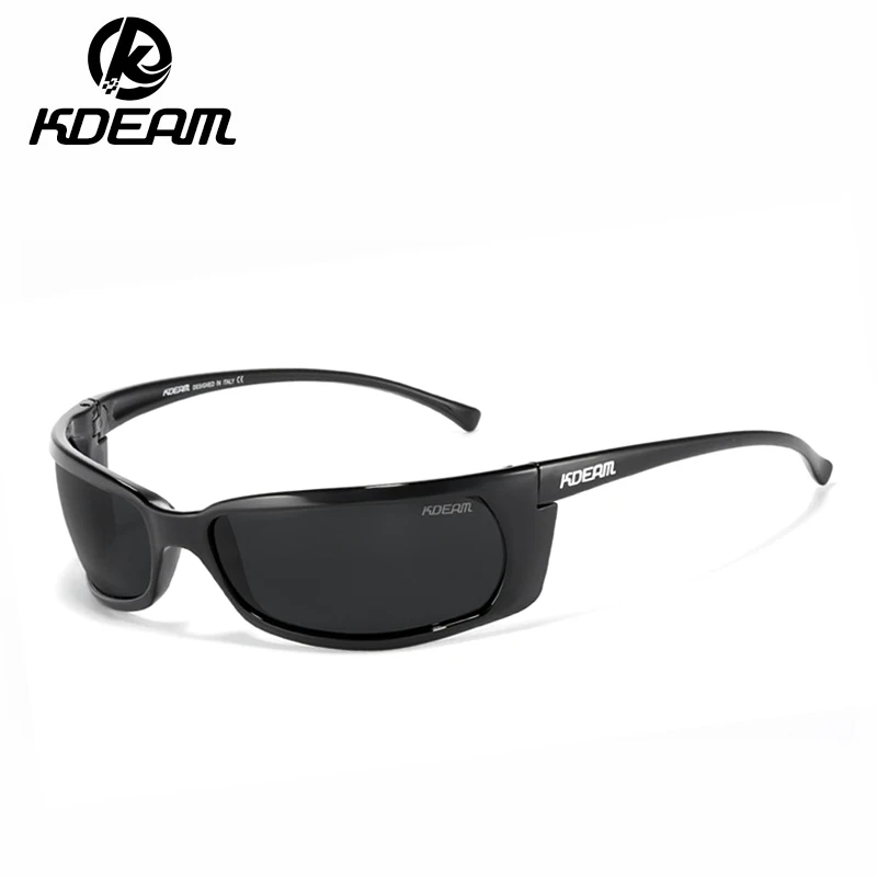 Мужские и женские очки с квадратными линзами KDEAM поляризационные солнцезащитные
