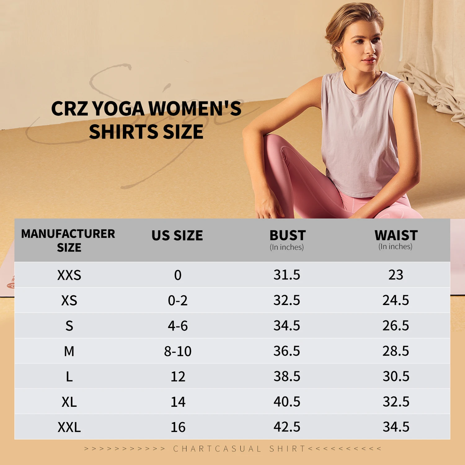 

Women's Pima Cotton Workout Tank Crop Sports Shirt Sleeveless Yoga Running Tops