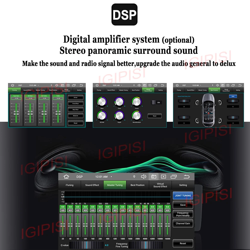 Автомобильный DVD плеер мультимедийная система на Android 10 с IPS экраном GPS радио для