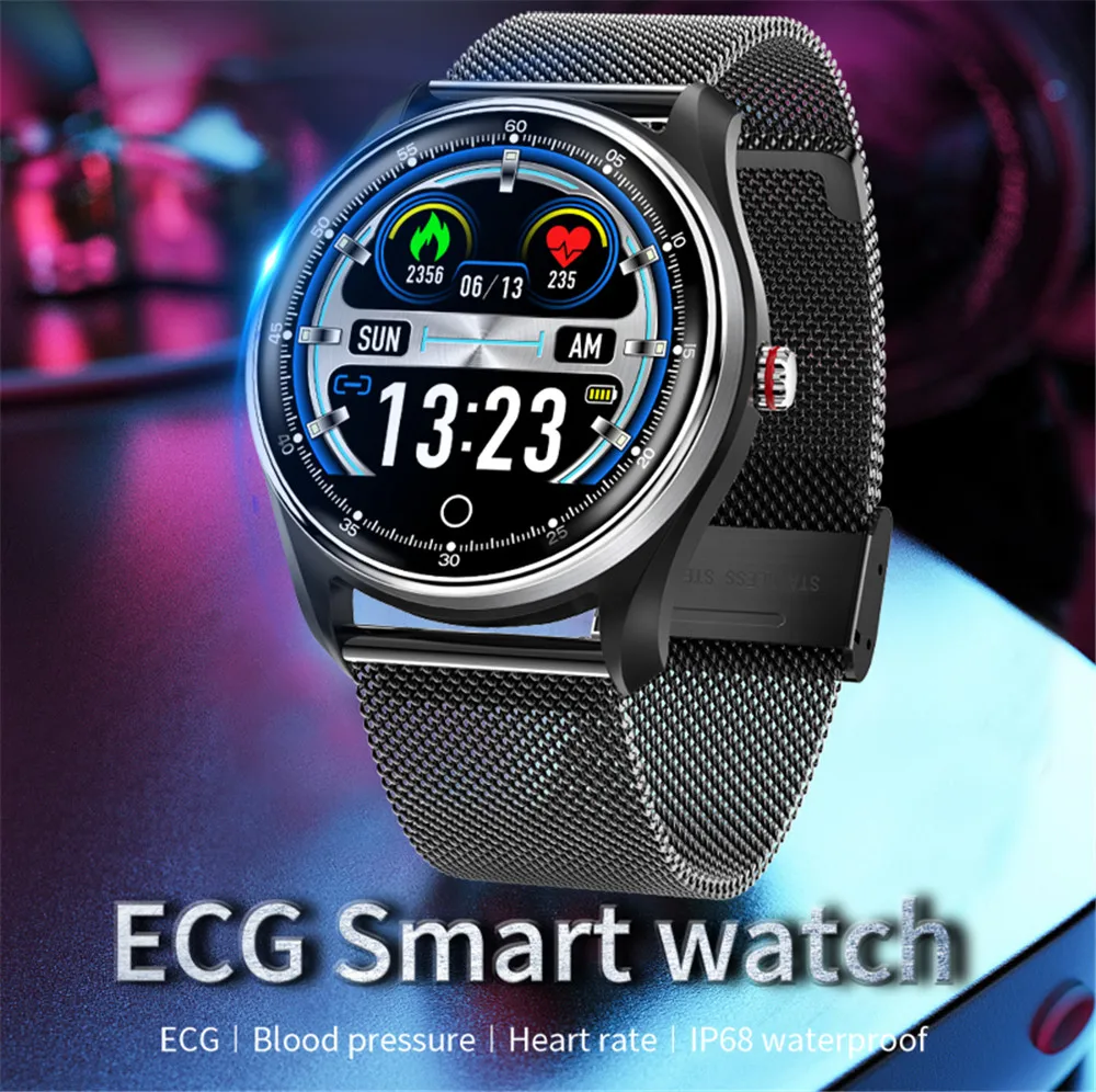 

MX9 smart watch pedometer heart rate blood pressure ECG smart watch