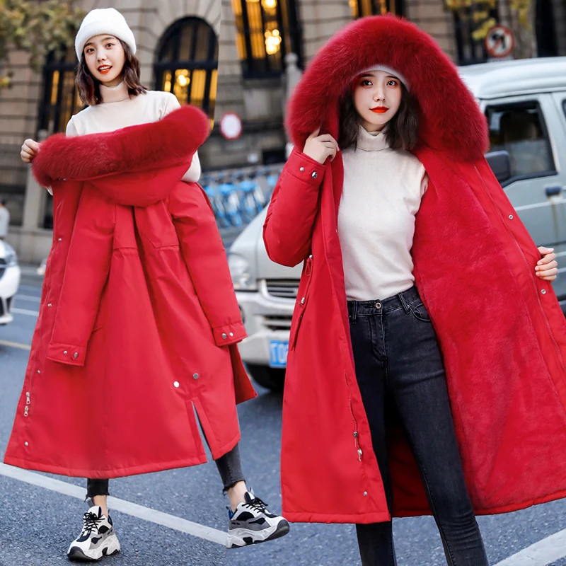 

Женская бархатная куртка лайнер парка Женское пальто зимняя теплая куртка размера плюс 3XL парка Mujer тонкий зимняя куртка женская верхняя од...