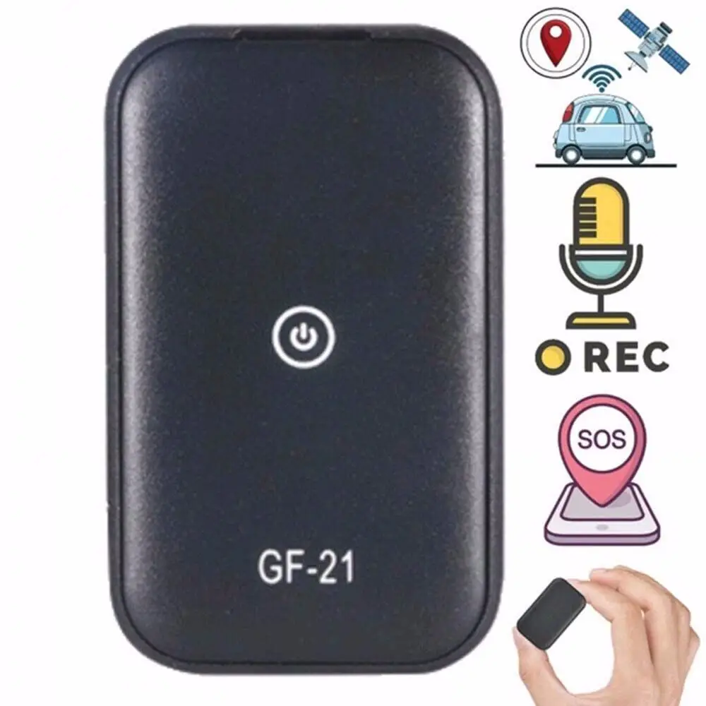 

Anti-lost For Kids Elder Pets Anti-Lost Recording Voice Control Real Time Locator Device GF21 Locator Car Tracker GPS Tracker