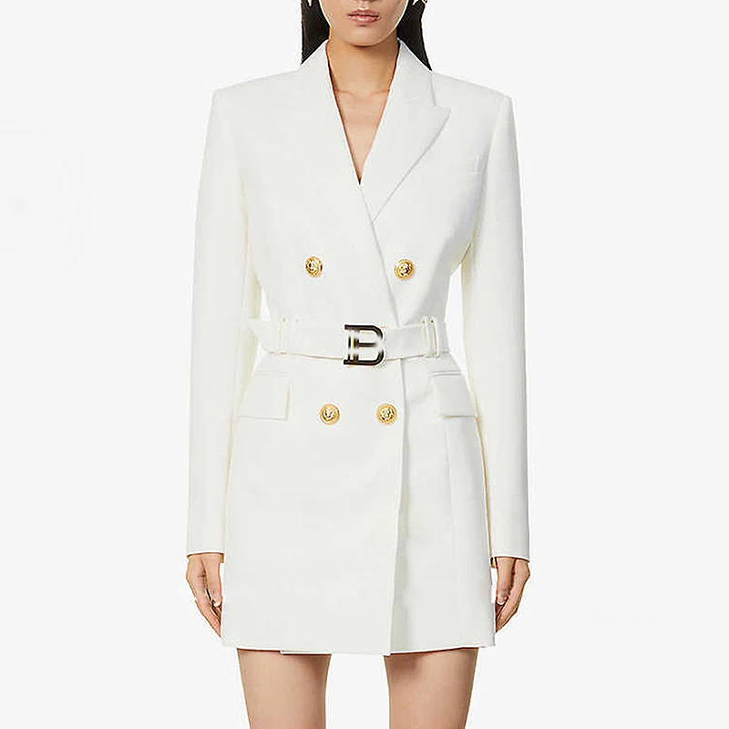 Женский костюм с юбкой высокой четкости Осень-зима 2022 новый темпераментный