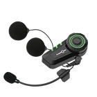 Bluetooth-гарнитура мотоциклетная беспроводная, с микрофоном и FM-радио