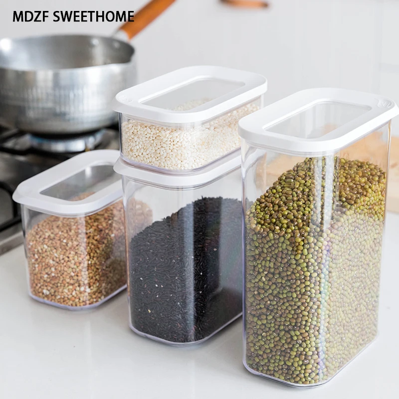 Контейнер для хранения пищевых продуктов MDZF SWEETHOME герметичный прочный акриловый
