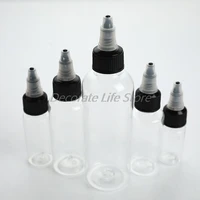 10ml20ml30ml50ml100ml refillable bottle oil liquid dropper bottle twist top cap pigment ink containers