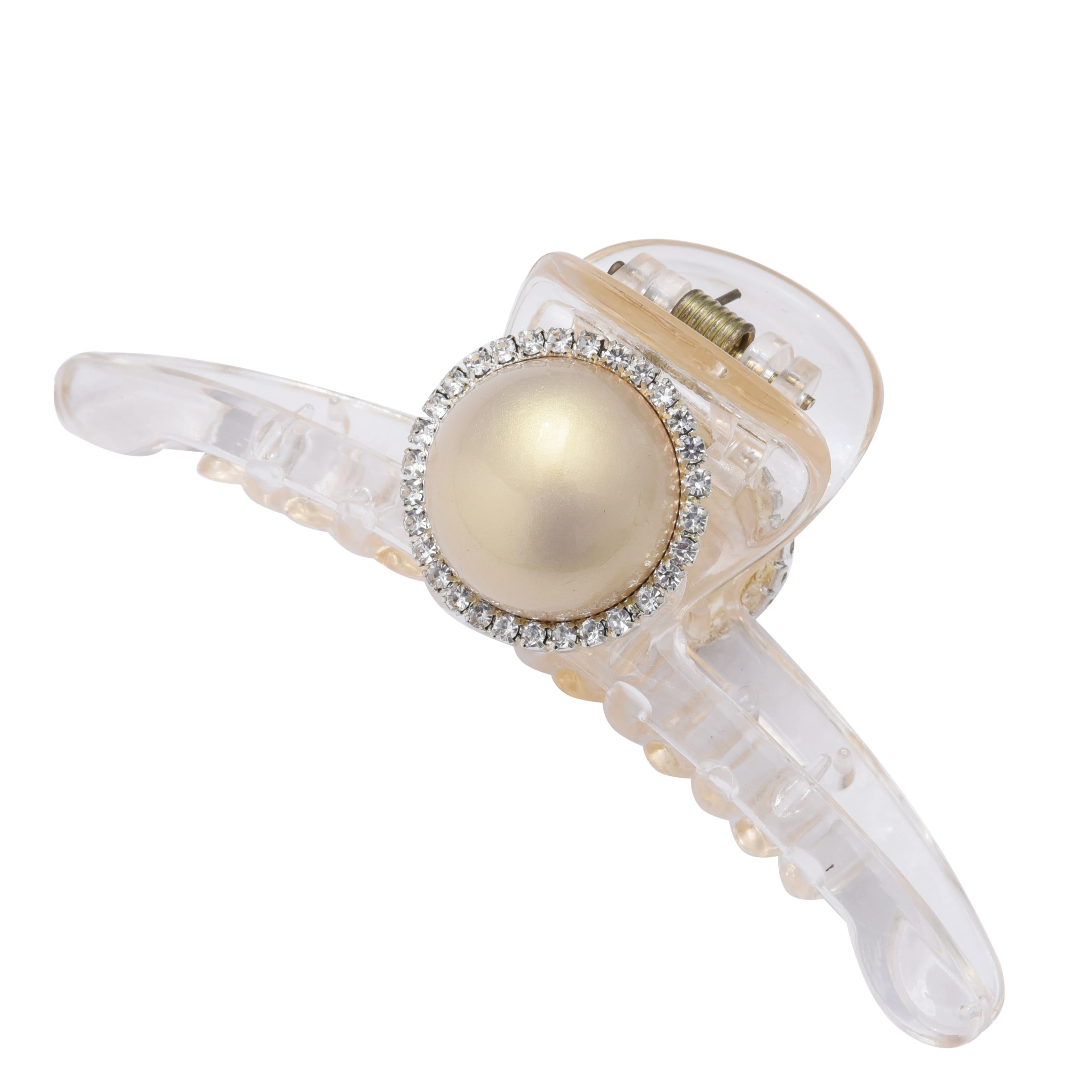 

1 piece 5 pieces wholesale pearl ponytail clip Ladies and girls hair accessories gift claw clip big hair clip shower clip