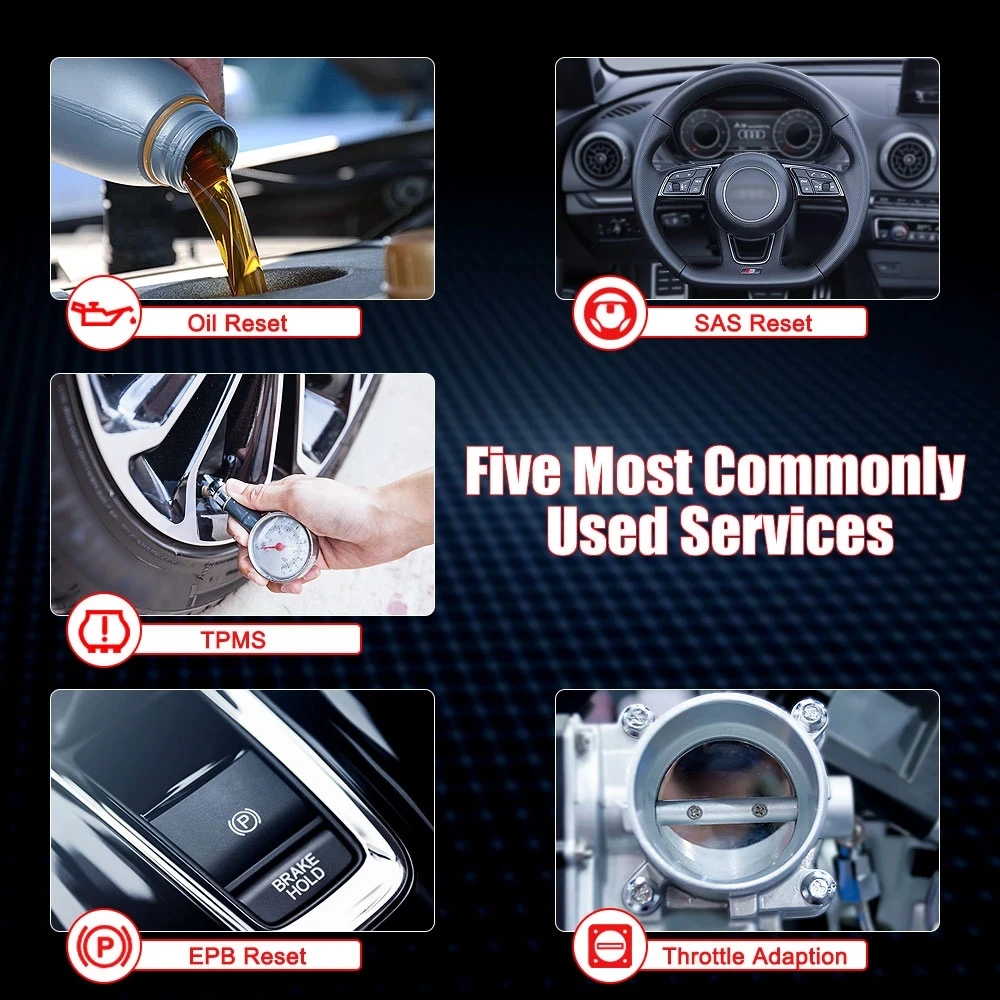 Автомобильный сканер LAUNCH CRP129i OBD2 профессиональный считыватель кодов ABS SAS EPB