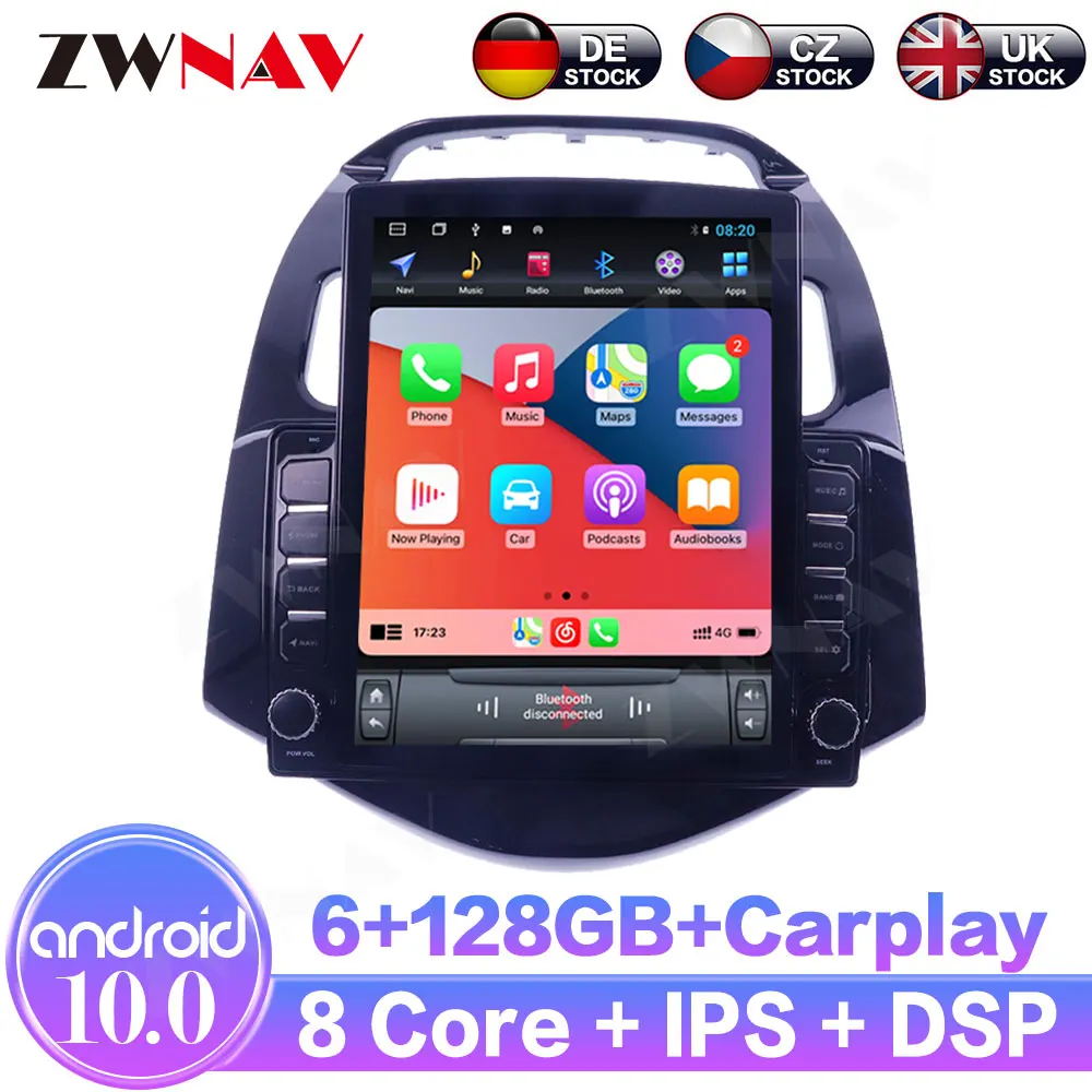 

Для Chevrolet Spark 2010 2011 2012 2013 2014 Android10 6 + 128G IPS экран приемник автомобильный мультимедийный радиоплеер GPS навигация DSP