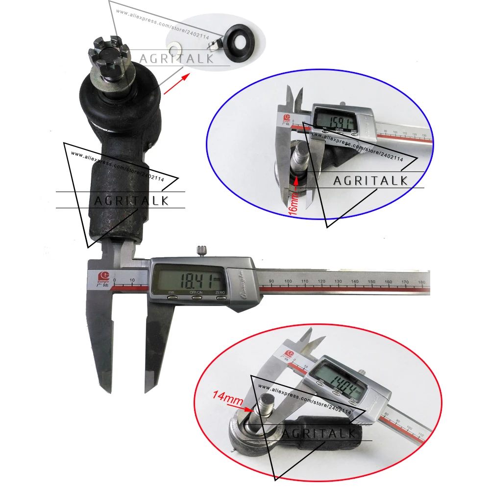 Муфта гидроцилиндра рулевого управления для Jinma JM184 - JM284, артикул: 184.31.035 Муфта гидроцилиндра рулевого управления для Jinma JM184 - JM284, артикул: 184.31.035
