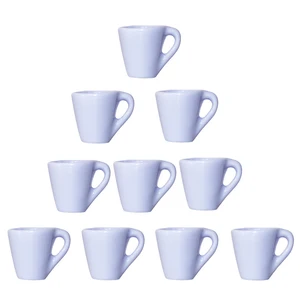 Миниатюрные аксессуары для кукольного домика, модель мини-кружки из смолы в японском стиле, чашка для воды, игрушка, украшение для кукольного домика, 10 шт., 112