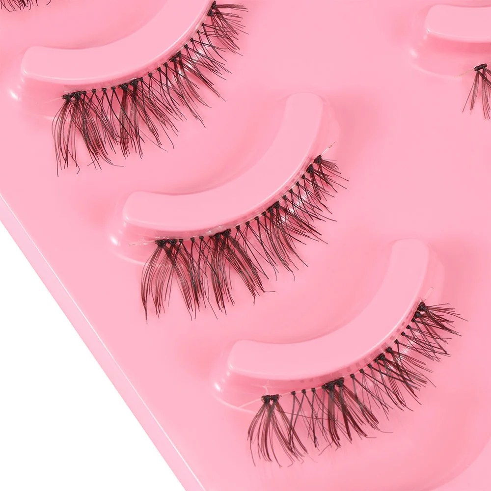 Накладные ресницы ручной работы 5 пар/коров накладные ручного изготовления