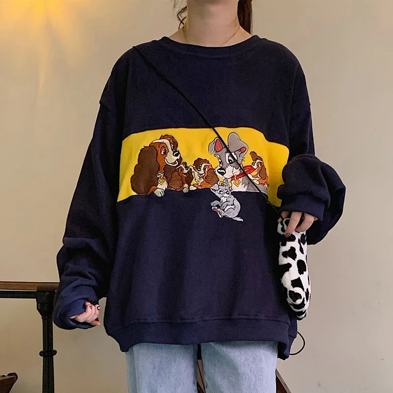 

Толстовки женские осенние новые свободные для похудения