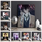 Алмазная живопись, полная Алмазная вышивка, Алмазная мозаика, Набор для вышивки крестиком, японское популярное аниме бродящая собака, украшение для дома