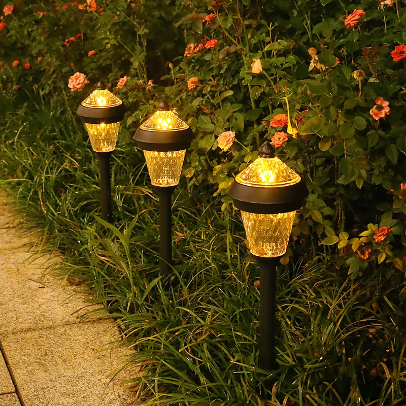 Садовый светильник с драгоценными камнями 2 шт. светодиода 600 мАч | Освещение