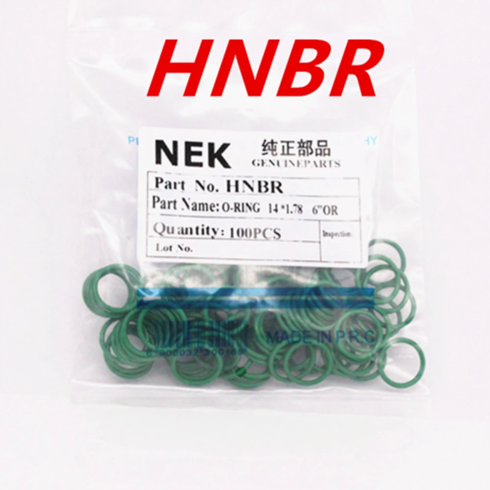 

( 14*1.78mm ) #12 R12 HNBR Rubber O-Ring Seal Kit,High Temperature Resistance for Car Air Conditioning valve 3/8 1/2 5/8 3/4