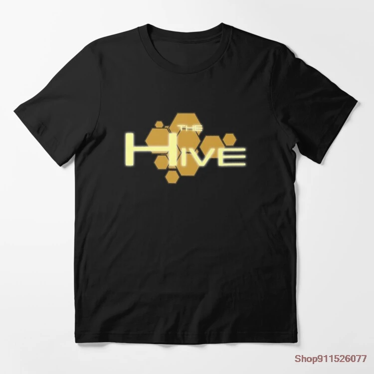 

Летние хлопковые футболки The Hive, мужская повседневная футболка с коротким рукавом и круглым вырезом, уличная одежда