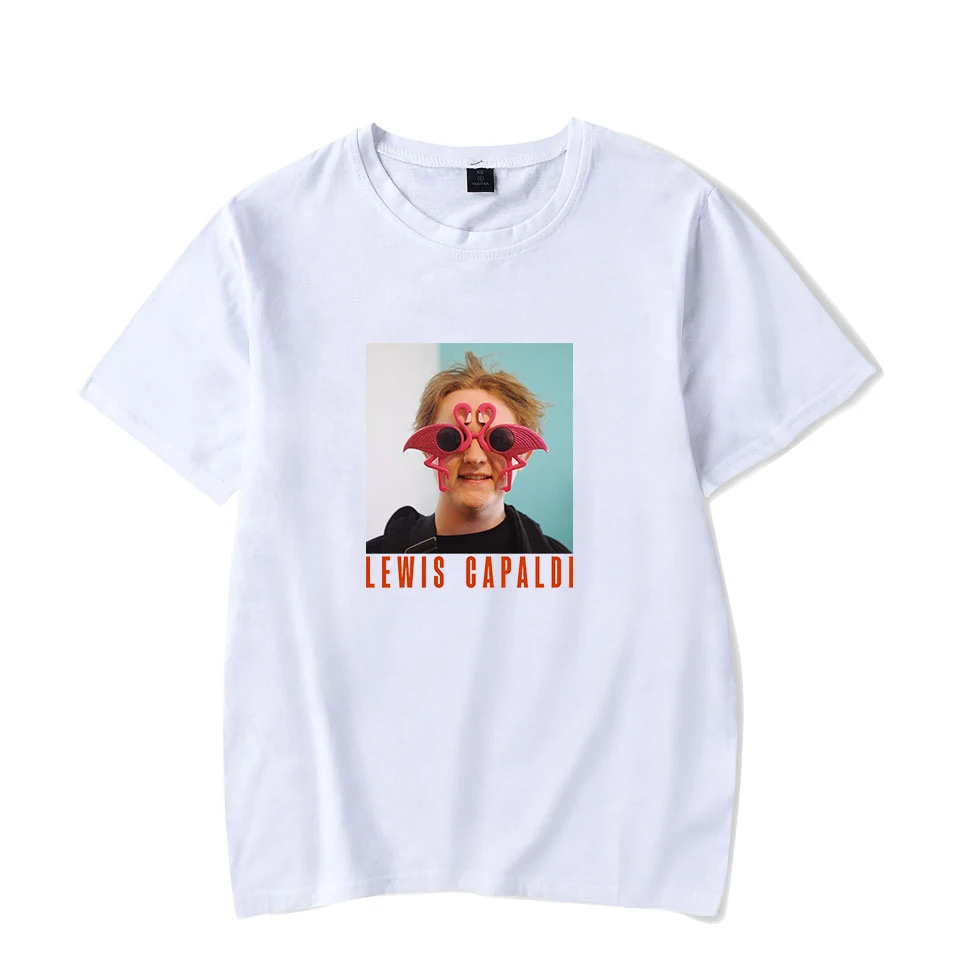 

Lewis Capaldi T-shirt Summer Fashion Simple Print T Shirt Men Women Casual T Shirt Harajuku Streetwear Hip Hop Short Sleeve Tee