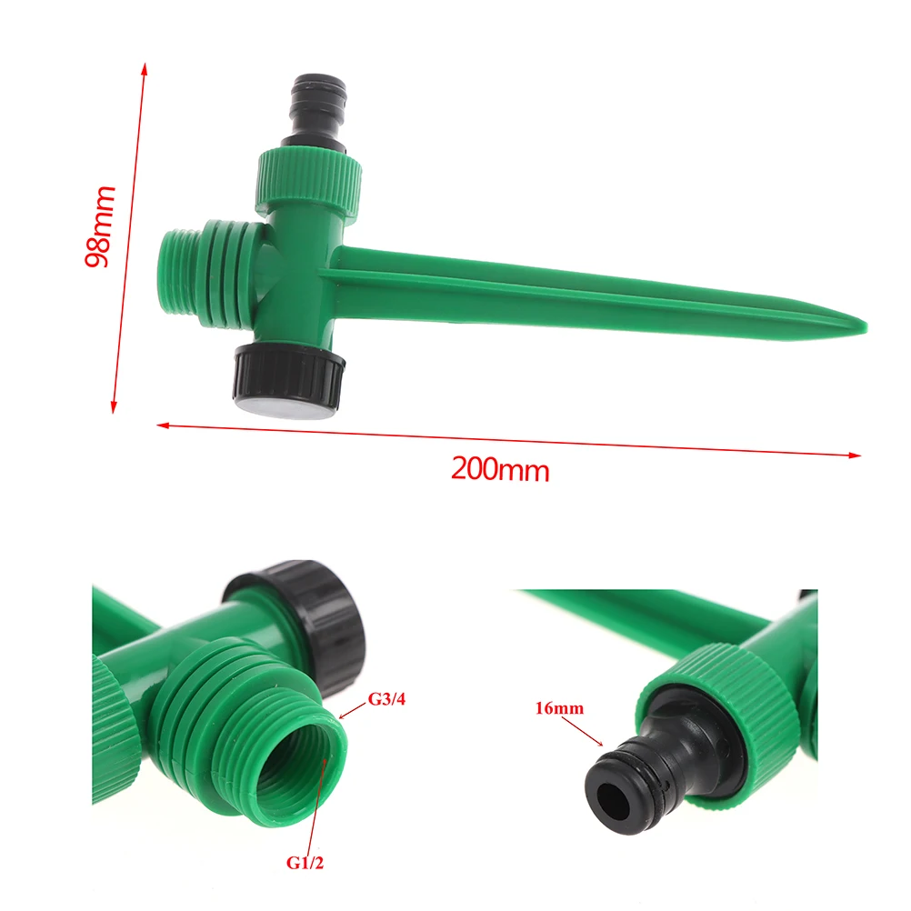 

1/2 3/4 irrigation nozzle holder 3/4 male sprinkler hose connector Fixing rod