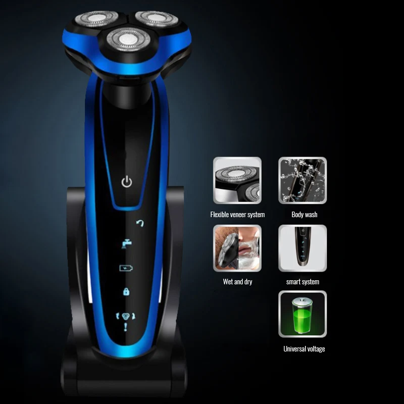 Электрический бритвенный станок для бритья Barbeador нож бороды электробритва