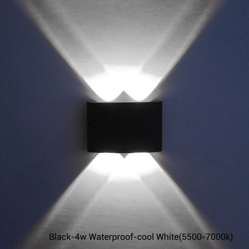 LED Wall Lamp Aluminum Outdoor Indoor Waterproof Home Lighting Bedroom Bedside Stair Corridor lamparas Art Decor Light | Лампы и