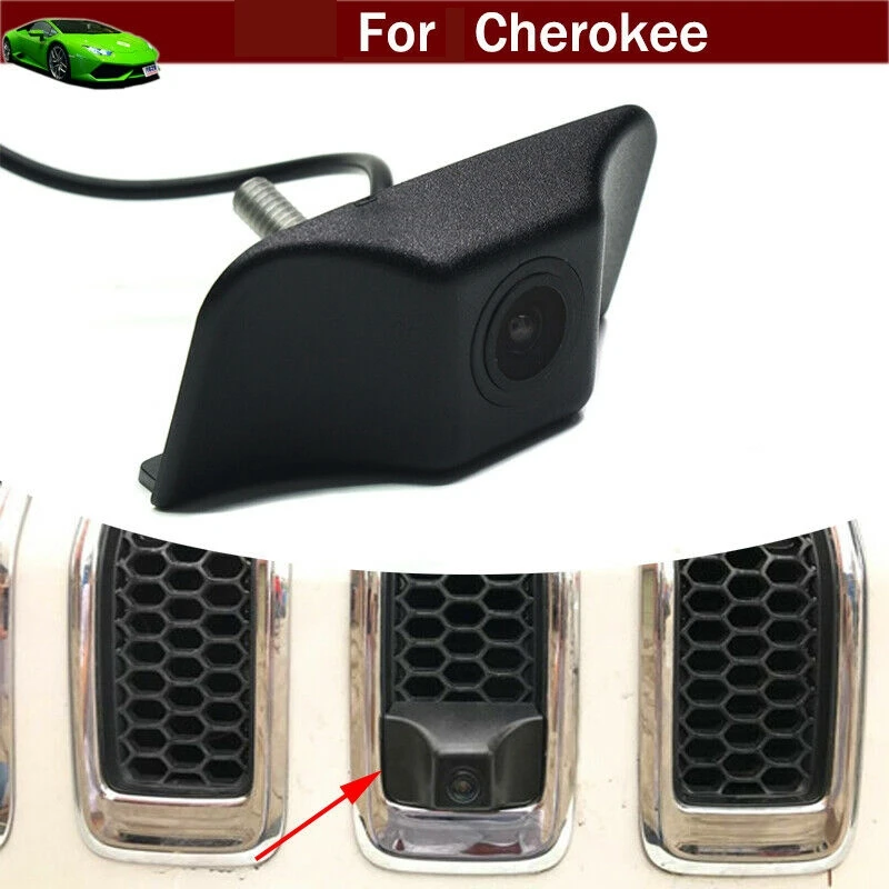 

Car Front View Camera Front Logo Emblem Camera for Jeep Cherokee 2014-2021